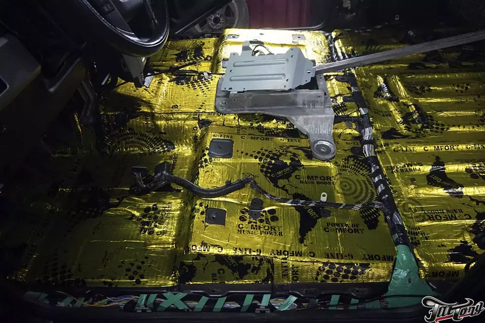 Ford F150. Шумоизоляция салона класса Люкс.